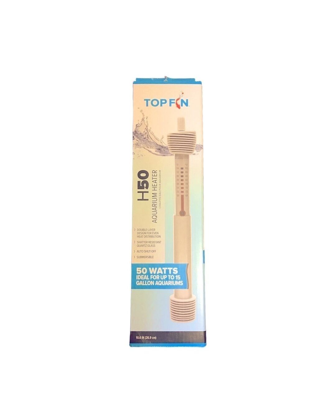 Top Fin H50 Aquarium Submersible Heater